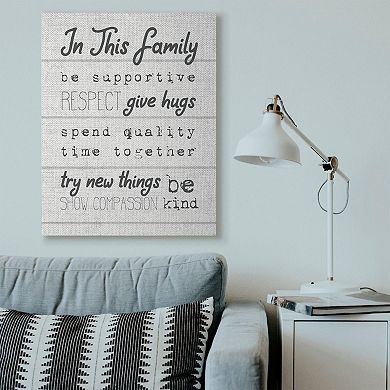 Stupell Home Decor Compassion Canvas Wall Art