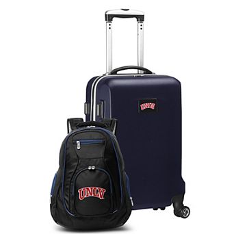 UNLV Rebels Deluxe Hardside Spinner Carry-On Luggage & Backpack Set