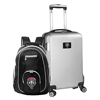 New Mexico State Aggies Deluxe Hardside Spinner Carry-On Luggage & Backpack Set