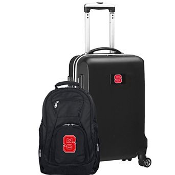 North Carolina State Wolfpack Deluxe Hardside Spinner Carry-On Luggage & Backpack Set