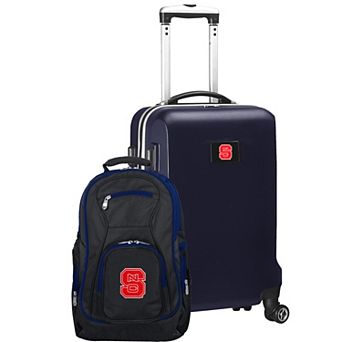 North Carolina State Wolfpack Deluxe Hardside Spinner Carry-On Luggage & Backpack Set