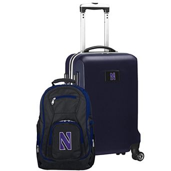 Northwestern Wildcats Deluxe Hardside Spinner Carry-On Luggage & Backpack Set