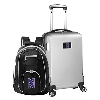 Northwestern Wildcats Deluxe Hardside Spinner Carry-On Luggage & Backpack Set