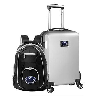 Penn State Nittany Lions Deluxe Hardside Spinner Carry-On Luggage & Backpack Set