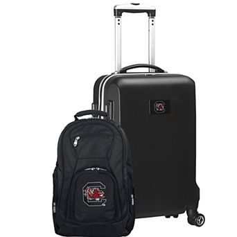 South Carolina Gamecocks Deluxe Hardside Spinner Carry-On Luggage & Backpack Set