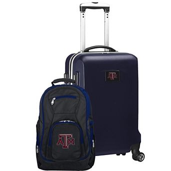 Texas A&M Aggies Deluxe Hardside Spinner Carry-On Luggage & Backpack Set