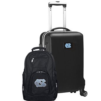 North Carolina Tar Heels Deluxe Hardside Spinner Carry-On Luggage & Backpack Set
