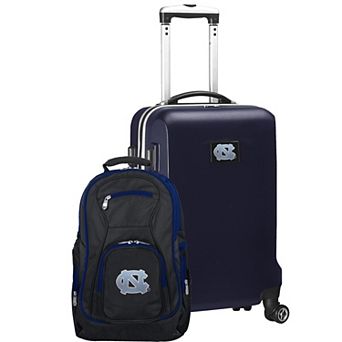 North Carolina Tar Heels Deluxe Hardside Spinner Carry-On Luggage & Backpack Set