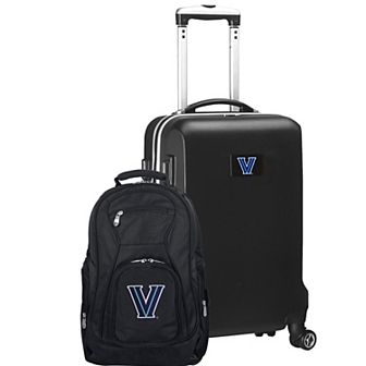 Villanova Wildcats Deluxe Hardside Spinner Carry-On Luggage & Backpack Set