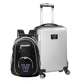 Villanova Wildcats Deluxe Hardside Spinner Carry-On Luggage & Backpack Set