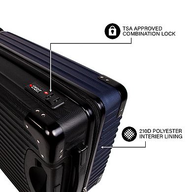Arkansas Razorbacks Premium Hardside Carry-On Spinner Luggage
