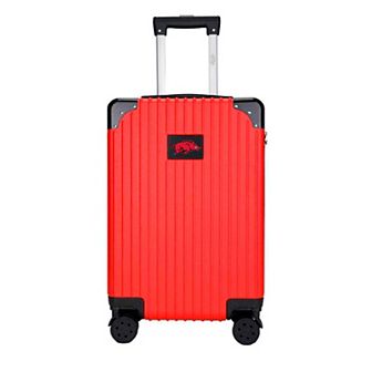 Arkansas Razorbacks Premium Hardside Carry-On Spinner Luggage