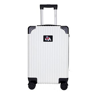 Fresno State Bulldogs Premium Hardside Carry-On Spinner Luggage