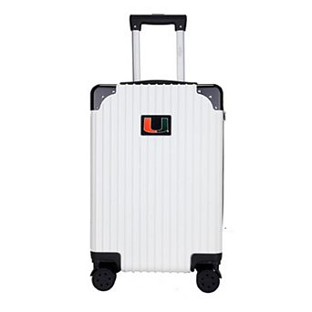 Miami Hurricanes Premium Hardside Carry-On Spinner Luggage