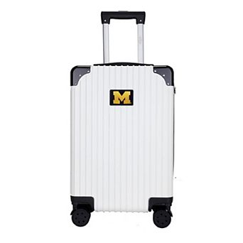 Michigan Wolverines Premium Hardside Carry-On Spinner Luggage