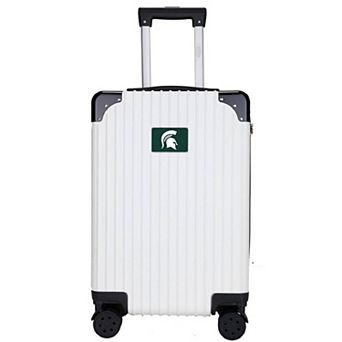 Michigan State Spartans Premium Hardside Carry-On Spinner Luggage