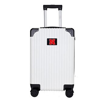 Nebraska Cornhuskers Premium Hardside Carry-On Spinner Luggage