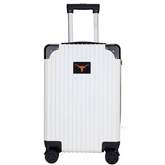 Texas Longhorns Premium Hardside Carry-On Spinner Luggage