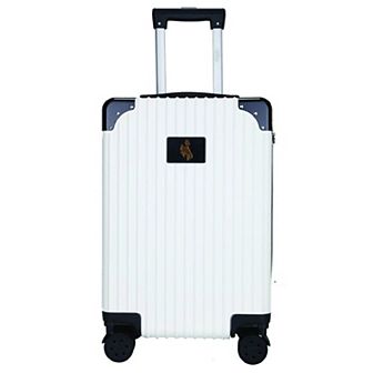 Wyoming Cowboys Premium Hardside Carry-On Spinner Luggage