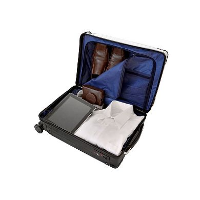 Wyoming Cowboys Premium Hardside Carry-On Spinner Luggage