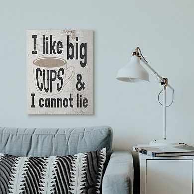 Stupell Home Decor Big Cups Canvas Wall Art