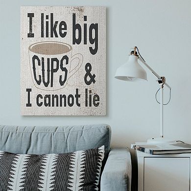 Stupell Home Decor Big Cups Canvas Wall Art