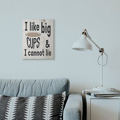 Stupell Home Decor Big Cups Canvas Wall Art