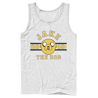 Men's Adventure time Jake The Dog 2010 Head Shot Graphic Tank Top