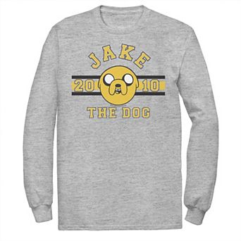 Men's Adventure time Jake The Dog 2010 Head Shot Long Sleeve Tee