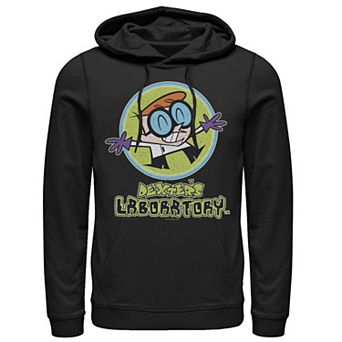 Men's CN Dexter's Laboratory Happy Scientist Graphic Pullover Graphic Hoodie