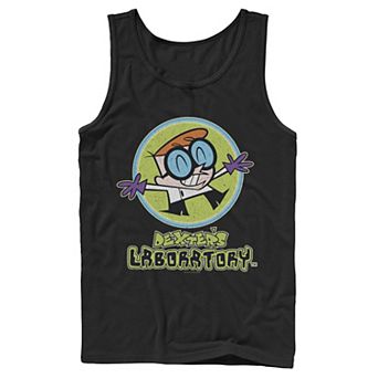 Men's CN Dexter's Laboratory Happy Scientist Tank Top