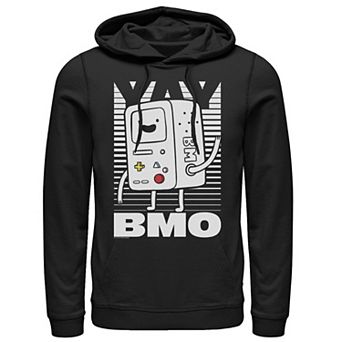 Men's Cartoon Network Adventure Time BMO Wave YAY Halftone Fade Hoodie