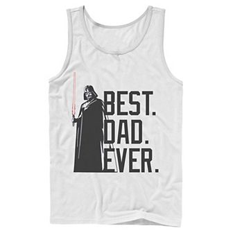 Men's Star Wars Darth Vader "Best Dad Ever" Tank Top