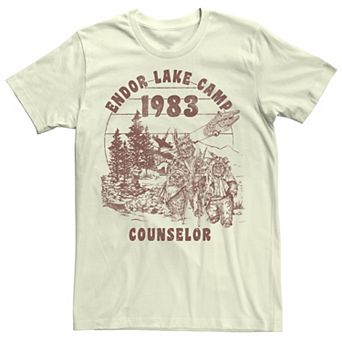 Men's Star Wars Endor Lake Camp Counselor Graphic Tee