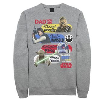 Men's Star Wars Best Father In The Galaxy Fleece Top