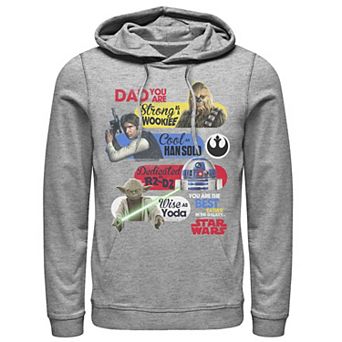 Men's Star Wars Best Father In The Galaxy Hoodie