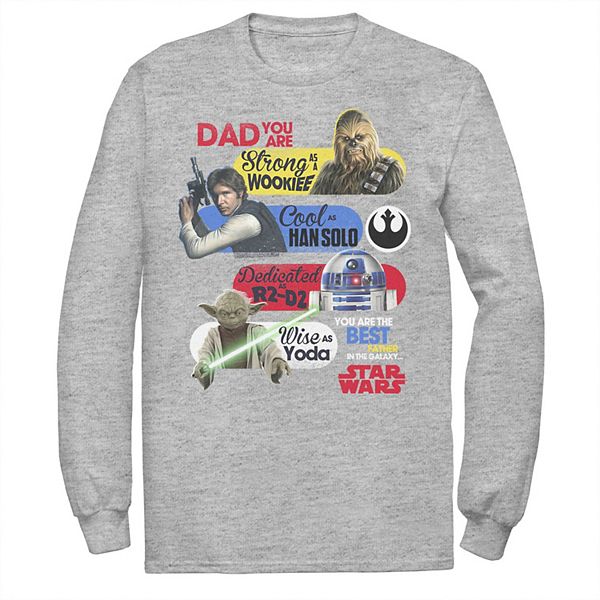 Men's Star Wars "Best Father In The Sleeve Tee