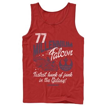 Men's Star Wars Millennium Falcon Fly Vintage Tank Top