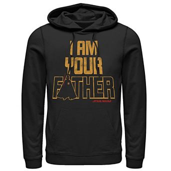 Men's Star Wars Vader I Am Your Father Silhouette Hoodie