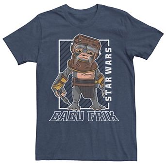 Men's Star Wars The Rise of Skywalker Babu Frik Portrait Tee