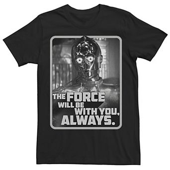 Men's Star Wars: The Rise Of Skywalker C-3PO With You Always Tee