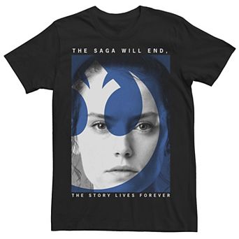 Men's Star Wars: The Rise Of Skywalker Rey The Story Lives Forever Tee
