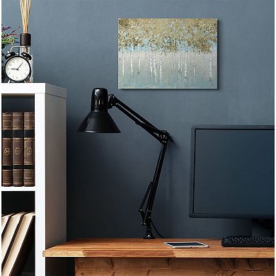 Stupell Home Decor 'Abstract Gold Tree Landscape' Painting Stretched Canvas Wall Art