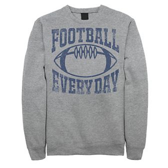 Men's Football Every Day Vintage Collegiate Navy Fleece Graphic Pullover