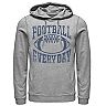 Men's Football Every Day Vintage Collegiate Navy Graphic Pullover Graphic Hoodie