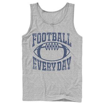 Men's Football Every Day Vintage Collegiate Navy Tank Top