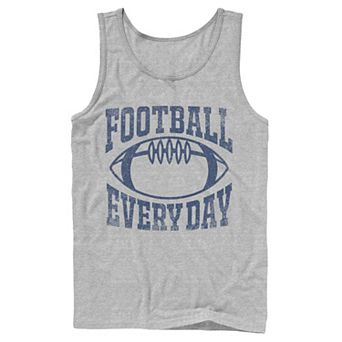 Men's Football Every Day Vintage Collegiate Navy Tank Top