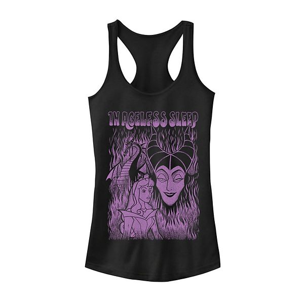 Juniors' Disney's Sleeping Beauty "In Ageless Sleep" Tank Top