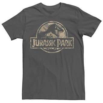 Men's Jurassic Park Camo Logo Tee