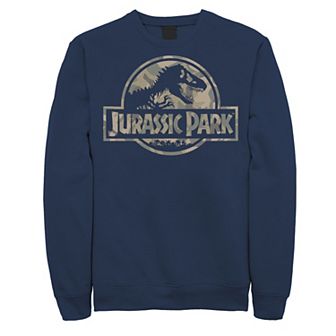 Men's Jurassic Park Logo Fleece Graphic Pullover